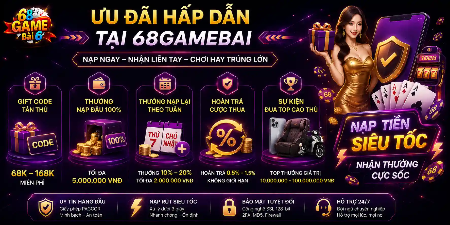 Trang Chủ Ngập tràn chính sách ưu đãi cho hội viên